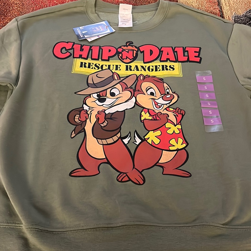 New Chip N Dale Rescue Ranger Sweatshirt